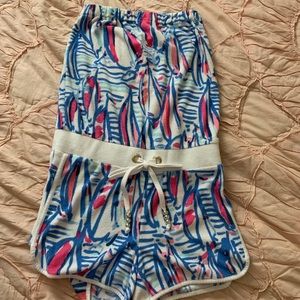 Lilly Pulitzer Romper/ Beach Cover Up